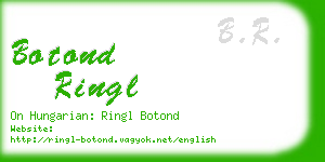 botond ringl business card